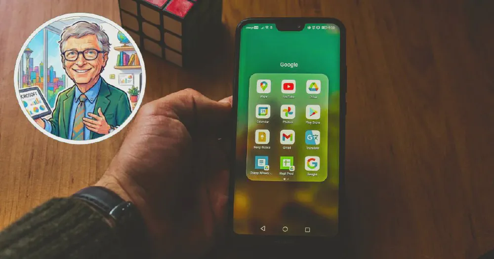 Bill Gates usa Android y no iPhone: estas son las razones del cofundador de Microsoft