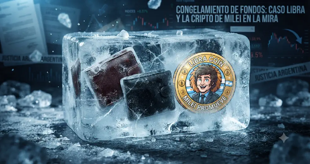Caso Libra: justicia congela 25 billeteras cripto y exige a los exchanges identificar dueños