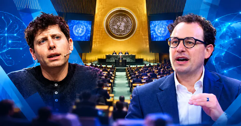¿Por qué las propias empresas de IA piden que las regulen? Esto reveló Sam Altman ante la ONU