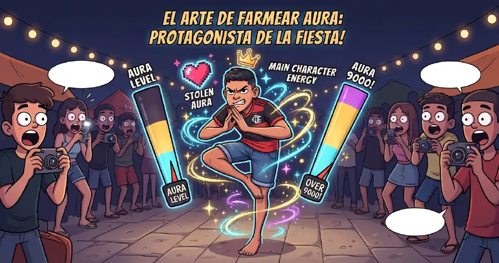 Farmear aura: el juego invisible que TikTok convirtió en una tendencia global